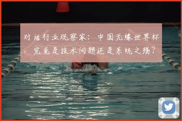 对话行业观察家:中国无缘世界杯,究竟是技术问题还是系统之殇?
