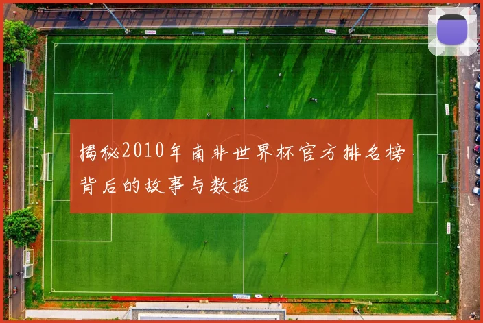揭秘2010年南非世界杯官方排名榜背后的故事与数据